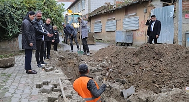 Kaleiçi’nde Altyapı Adım Adım Yenileniyor