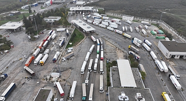 Tır sayısı rekor sayıya ulaştı