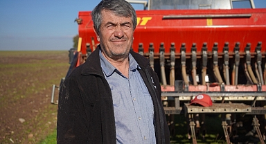 Yağışlar kanola üreticisini sevindirdi