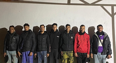 7 Düzensiz Göçmen Yakalandı