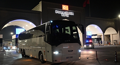 AEK'nin taraftarları İpsala’dan Geçti