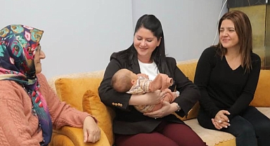 Başkan Gencan’dan Yeni Doğan Destek Paketiyle İlk Aileye Ziyaret