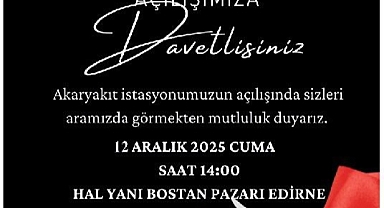 Benzin İstasyonu Yarın Açılıyor