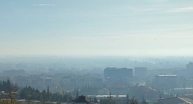 Edirne Merkezde Hava Kirliliği Çıplak Gözle Görüldü