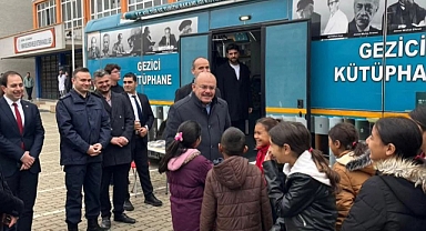 Gezici Kütüphane Projesine Kaymakam Köken’den Destek