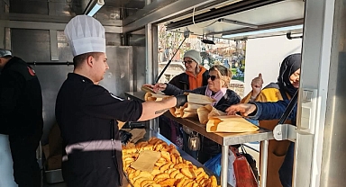 Hayır Lokması Geleneği Hasan Sezai Camii’nde Sürdü