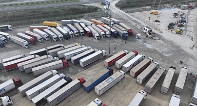 İpsala’da Sürücüler Bekleyişte