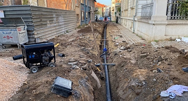 Maarif Caddesi’nde Yol Çalışması