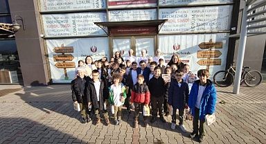 Minik Öğrenciler Yerli Üretimi Yerinde İnceledi