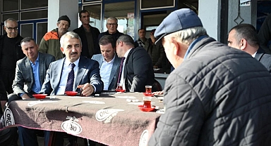 Sezer, Uzunköprü’de Muhtarlar ve Vatandaşlarla Buluştu