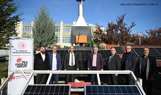 Trakya Üniversitesi’nden Güneş Enerjili Tohum Kurutma Makinesi