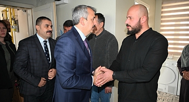 Vali Sezer'den taziye ziyareti