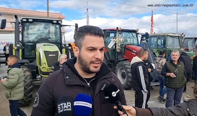 Yunanistanlı çiftçiler eylemlere devam ediyor