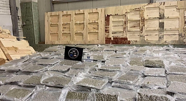 700 kilo esrar sınırda yakalandı 