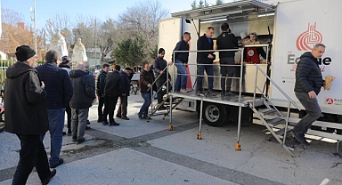 Edirne Belediyesi’nin Hayır Lokması Geleneği Sürüyor