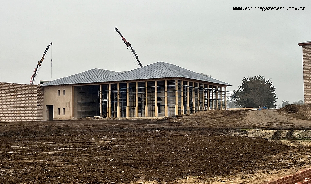 Edirne Sarayı'nın Arz Odası ihya ediliyor