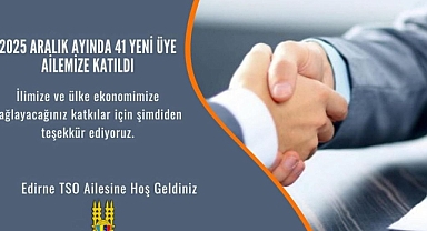 ETSO'ya 41 Yeni Üye 