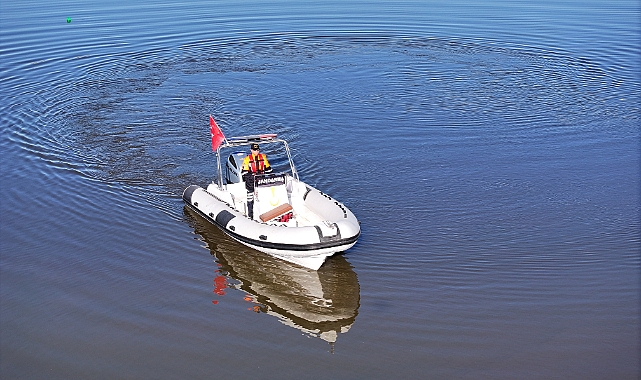 Jandarmadan Meriç Nehri'nde 