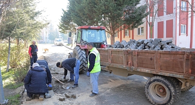Kurtuluş’ta Kaldırımlar Yenilendi