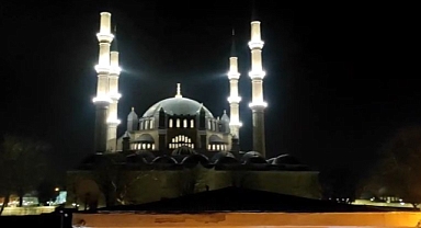 Selimiye Camii Minarelerinde Aydınlatma Yenilendi