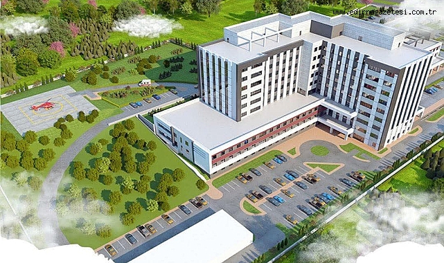 Uzunköprü Yeni Devlet Hastanesi İçin Çalışmalar Hızlanıyor