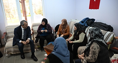 Vali Sezer şehit anneleriyle bir araya geldi