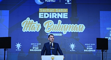 Bakan Kurum iftar programında konuştu