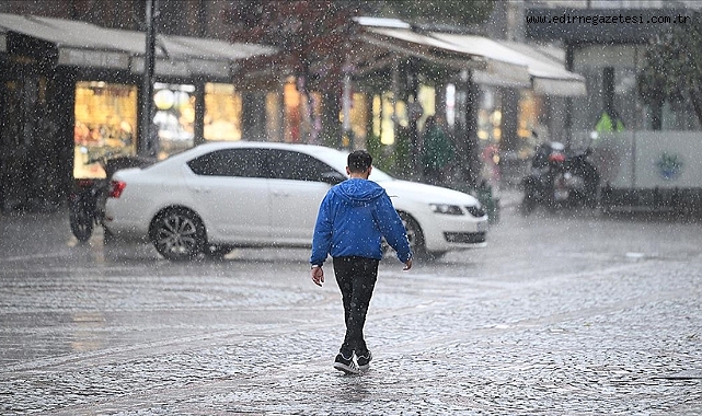 Edirne’nin Güneyinde Kuvvetli Yağış Uyarısı