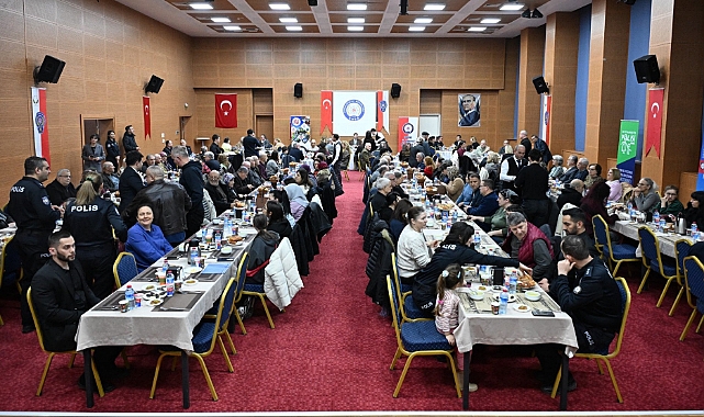 Emniyet Müdürlüğünce iftar programı düzenlendi