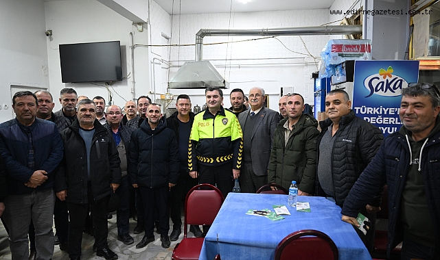 Emniyet Müdürü Ayhan, vatandaşlarla bir araya geldi