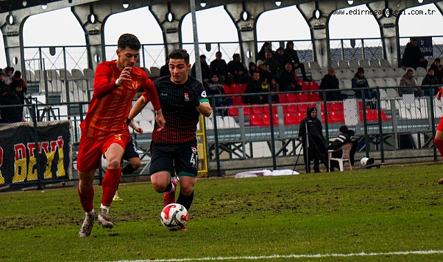 Genç Edirnespor'dan Kritik Puan