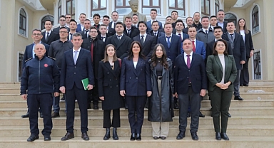 Gencan, Yeni İtfaiye ve Zabıta Personeliyle Bir Araya Geldi