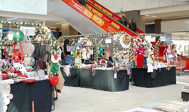 Kadın Edirne Ürünleri AVM’de Sergileniyor