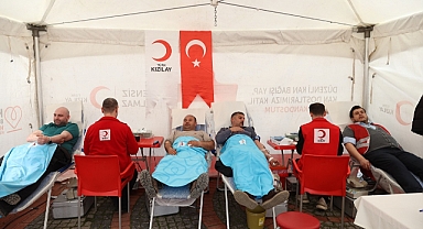  Kan bağışı kampanyası düzenlendi