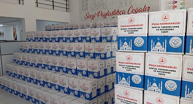 Kaymakamlıktan 1200 Gıda Kolisi Desteği