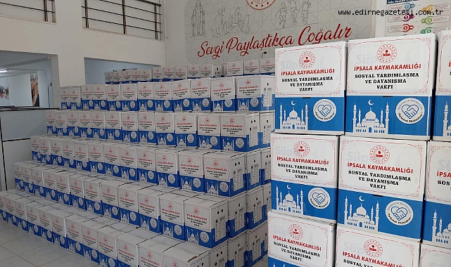 Kaymakamlıktan 1200 Gıda Kolisi Desteği