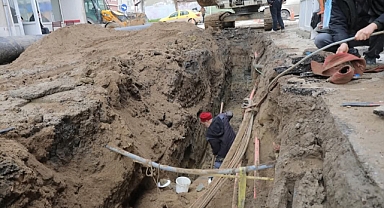 Kıyık Caddesi’nde Altyapı Seferberliği