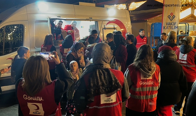 KIZILAY'DAN GÖNÜLLERİ ISITAN İKRAM