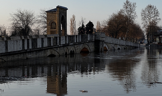 Meriç Nehri'nin debisi artıyor