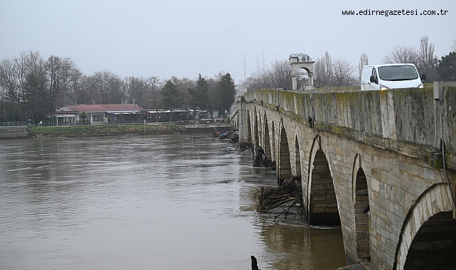 Meriç Nehri'nin debisindeki düşüş sürüyor