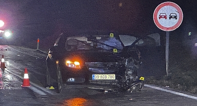 Motosiklet sürücüsü ağır yaralandı