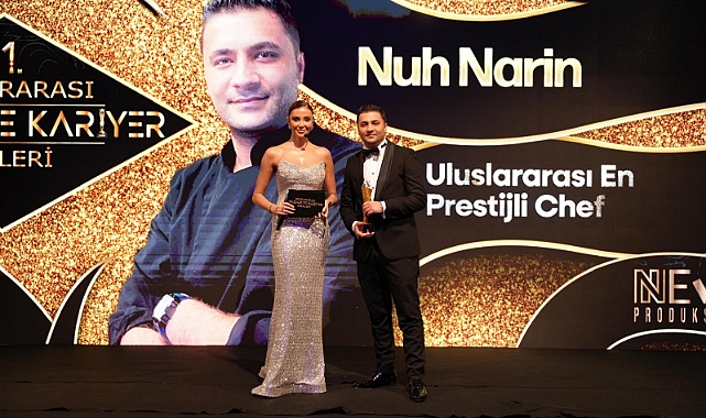 Özge Ulusoy’un Elinden Prestijli Ödül: Nuh Narin Zirvede