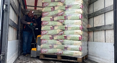 Patili Dostlara 1 Ton Mama Bağışı