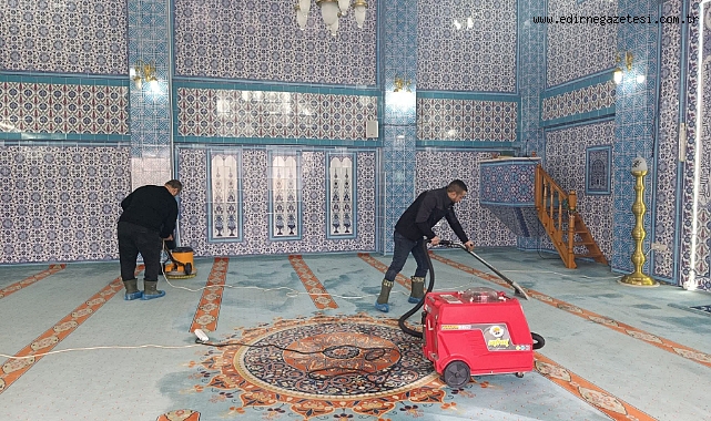  Ramazan Öncesi Camilerde Kapsamlı Temizlik