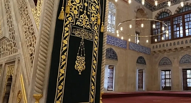 Selimiye Camii minber örtüsü aslına uygun yeniden üretildi