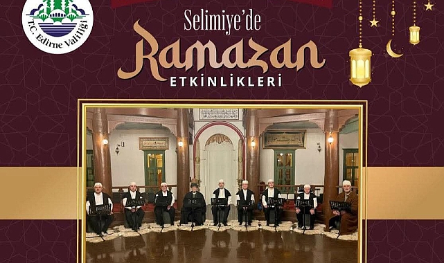 Selimiye Camii’nde Ramazan, Mi’râciye ile Karşılanacak