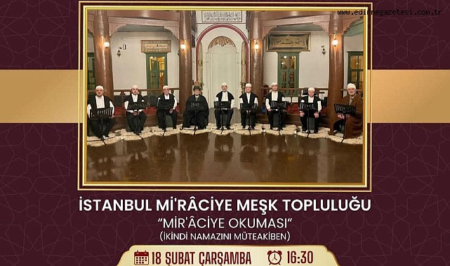 Selimiye Camii’nde Ramazan, Mi’râciye ile Karşılanacak