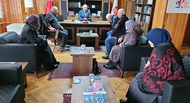 Soydaş aileler Gazze için bağış yaptı