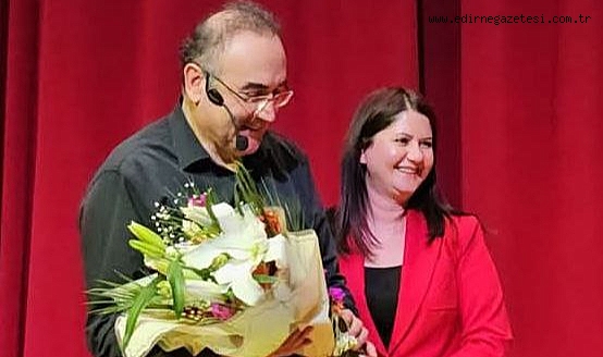 Sunay Akın Edirne’de Sahne Aldı