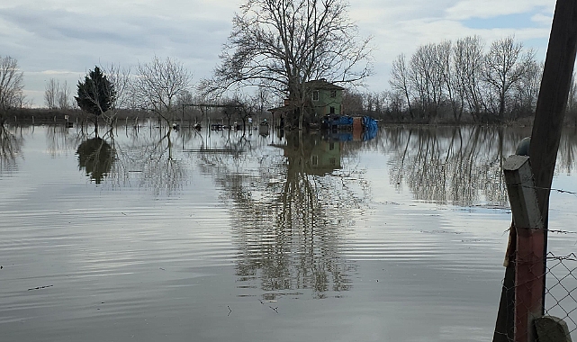 Taşkın Çiftçilere Zarar Verdi